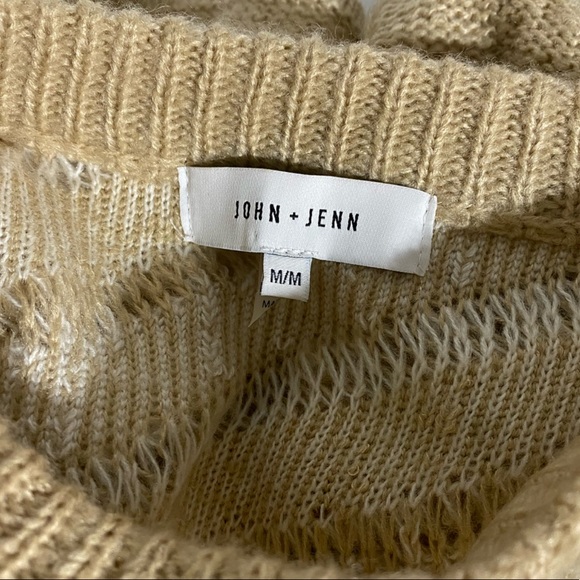 JOHN + JENN Chevron Knit Pullover Sweater - Picture 3 of 8